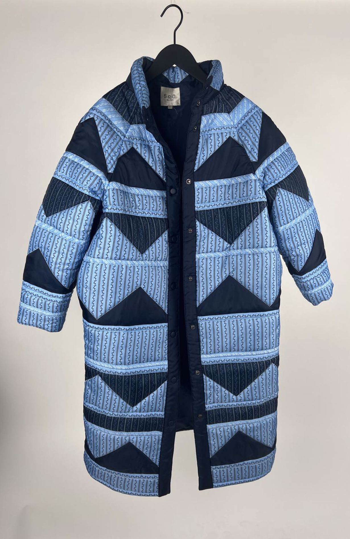 Sea New York duvet coat blue size s